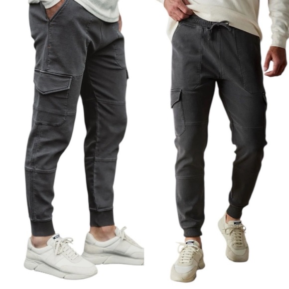 NEW‎ The Normal Brand Comfort Terry Steel Grey Jogger Pants Size Medium - Picture 1 of 9